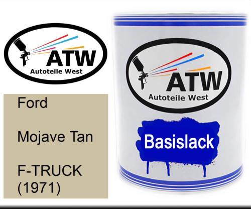 Ford, Mojave Tan, F-TRUCK (1971): 1L Lackdose, von ATW Autoteile West.